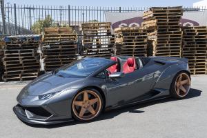 Lamborghini Huracan LP610-4 Spyder by Liberty Walk on Forgiato Wheels (Classico-ECL) 2016 года